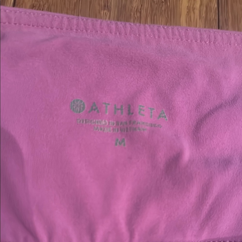 Athleta Vibrant Pink Leggings - Picture 2 of 5